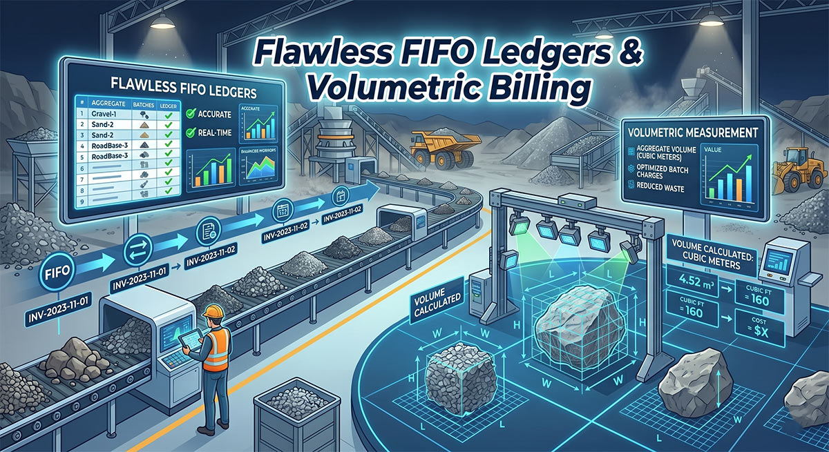 CrusherBiz FIFO Ledger Tracking